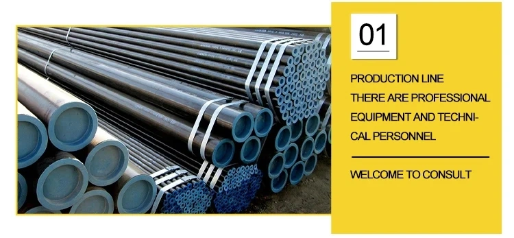 ASTM a 106 Od 10.3mm 830mm Black Cold Drawn Carbon Seamless Steel Pipe