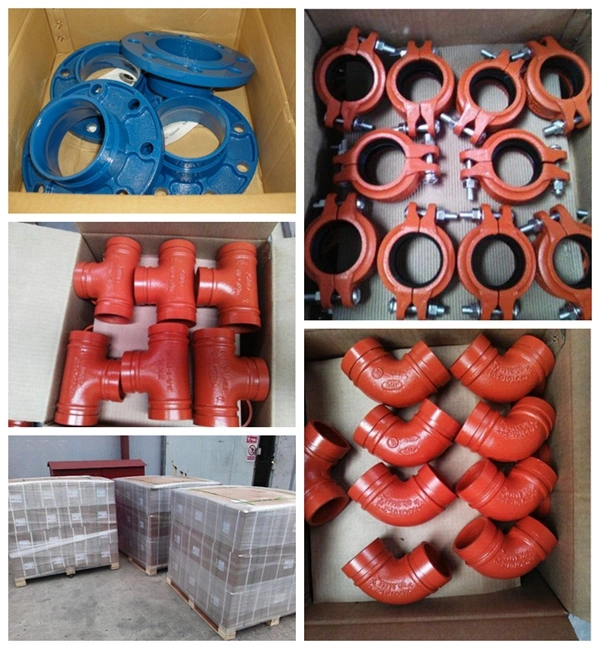 Grooved Fitting UL FM Ductile Iron Pipe Fitting Grooved Concentric Reducer