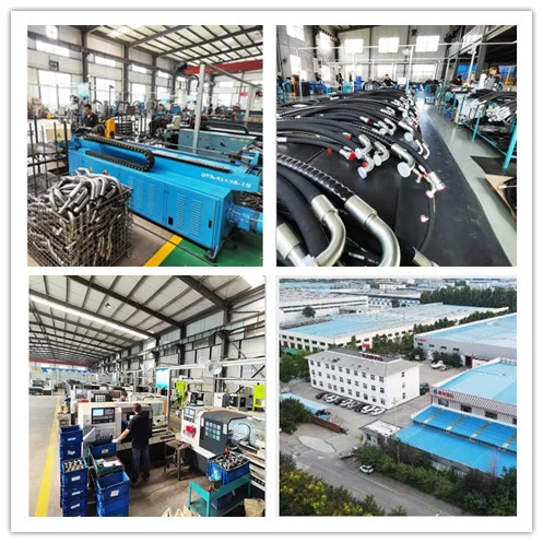 Connecting Hydraulic Cylinder Oil Steel Pipe Assembly