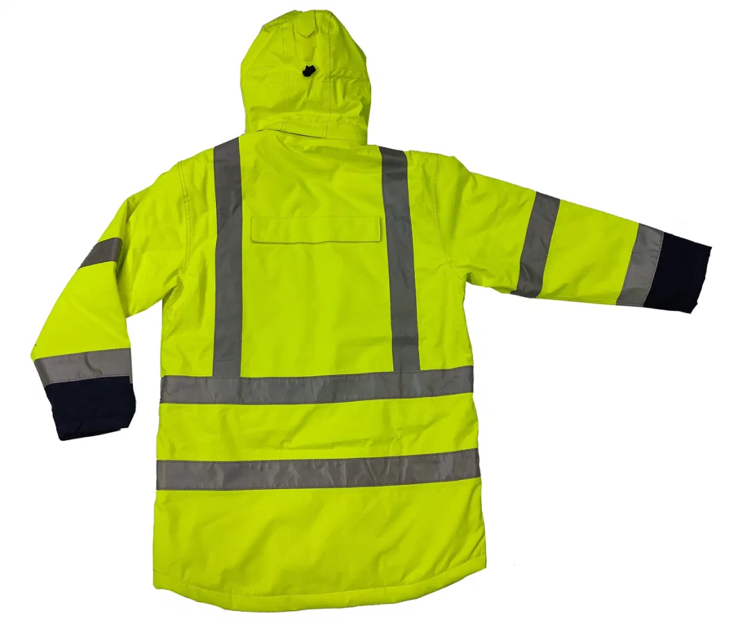 Safety Men Reflective Work Jacket Shirt