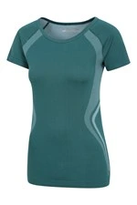 Women&prime;s Seamless T-Shirt Casual T-Shirt