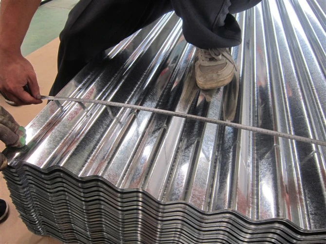 (0.12-0.8 mm) Corrugated Galvanized Steel Sheets/Steel Plate Currugated Roofing