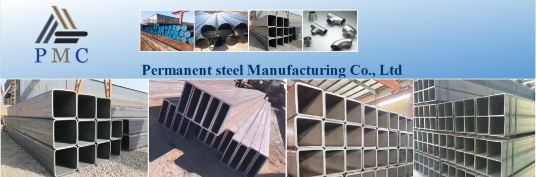 Mill Rectangular Tube Square Tube ASTM, JIS, DIN Black Iron/Steel Pipe/Tube Square and Rectangular Hollow Sections Tube Steel Hollow Section