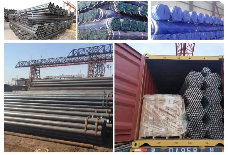 32mm 40mm Size Schedule 40 1.5 Inch Steel Building Pipe Round ERW Fence Tube