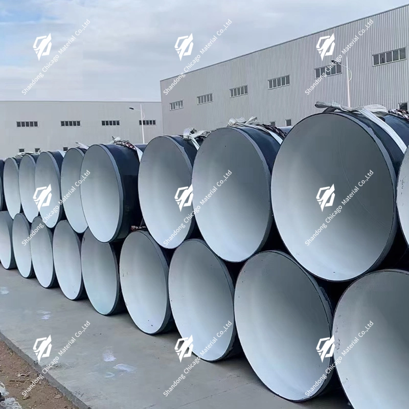 ASTM-A671/A672 Welded Screw Steel Pipe, LSAW Helical Steel Pipe