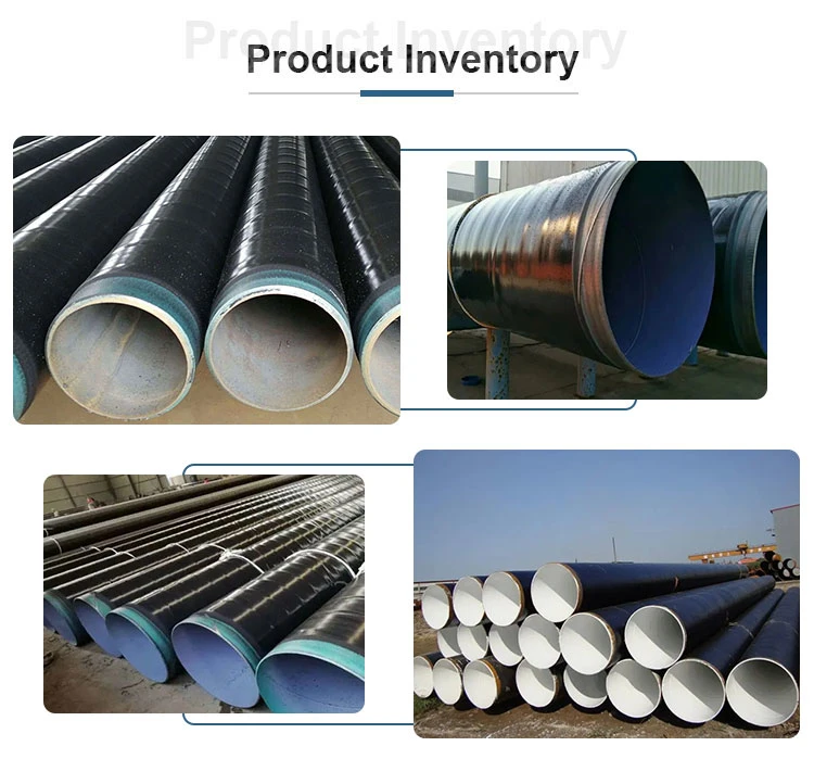 API 5L SSAW 3PE Anti-Corrosion Spiral Welded Steel Pipes for Oil and Gas