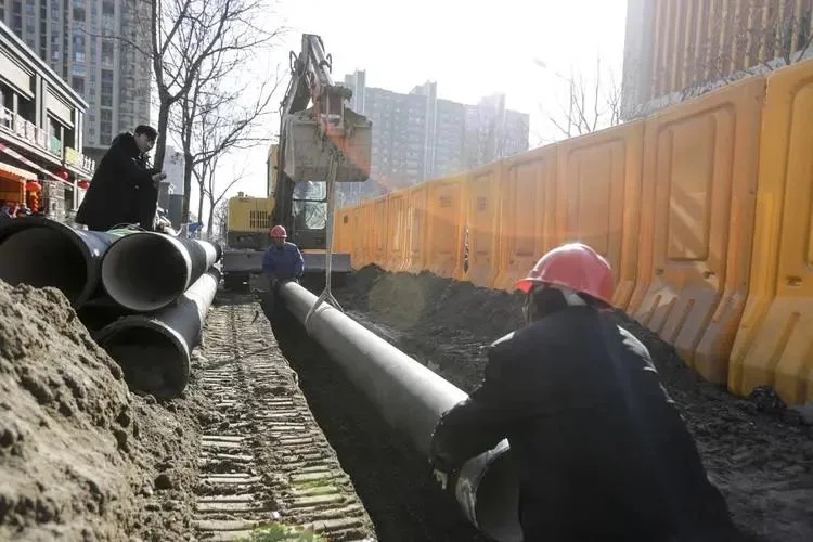 New Arrival Black Ductile Iron Pipe Cast Iron Di Pipe, 300mm, K7 K8 K9, Cement Coating Thickness, PCI Pipe