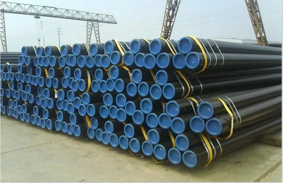 Hot Rolled Cold Drawn ASTM A106 A53 API 5L X42-X80 Gr. B Sch40 Oil and Gas Carbon Seamless Steel Pipe