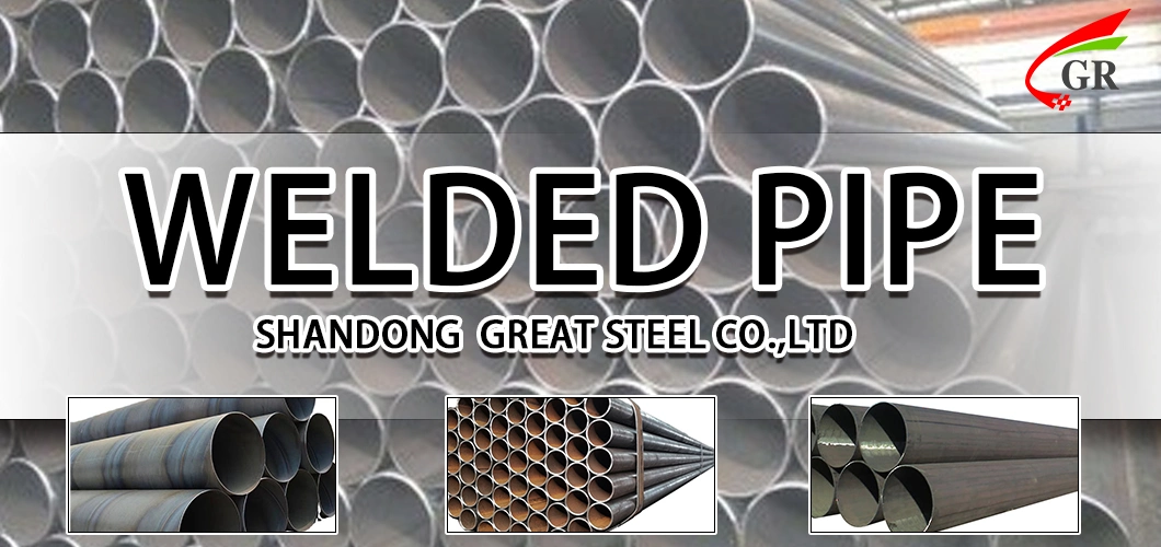 Manufacturer Q355 Seamless Welded Steel Pipe Pile