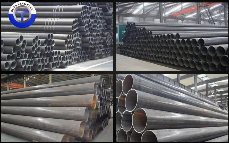 S275/S355/X52/X65/X70 Carbon Steel ERW / SSAW / LSAW Big Diameter Spiral Welded Steel Pipe