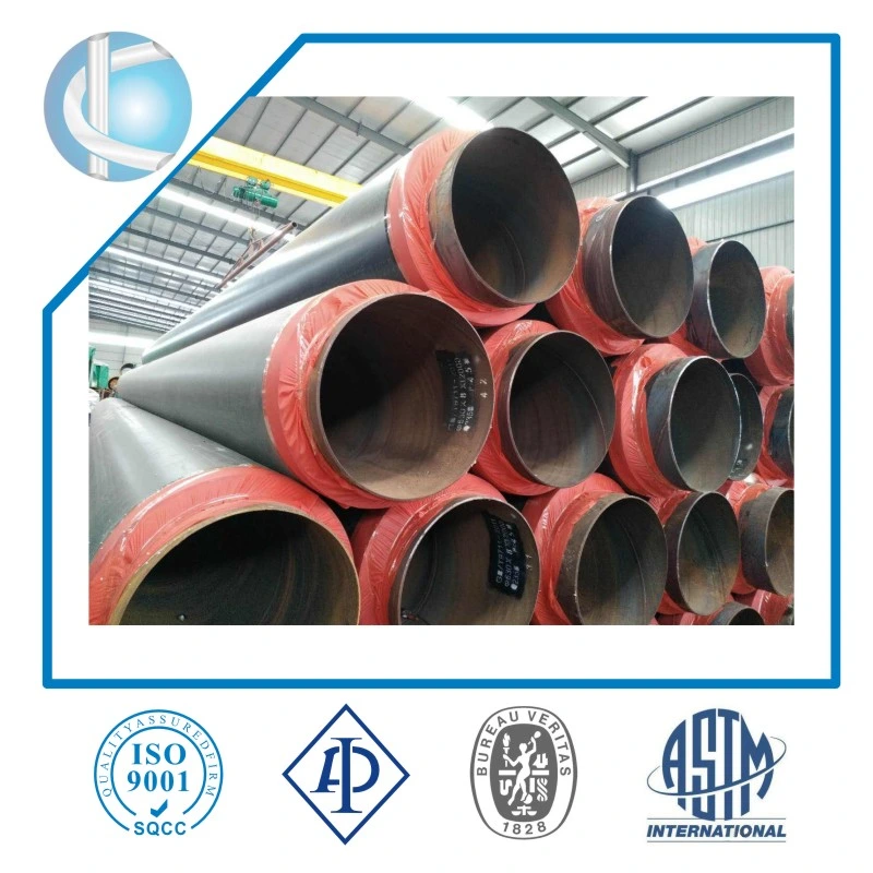 Welded or ERW Carbon Steel Pipe with 3PE or 3lpe or PE Coating China