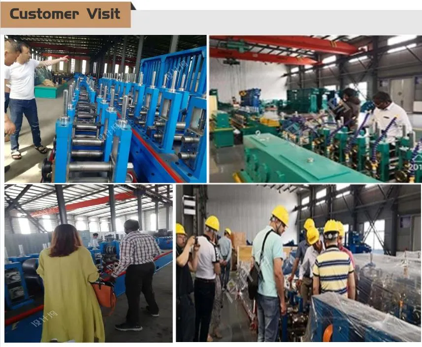 ERW Pipe Factory Production Line Longitudinal Seam Welded Pipe Machine