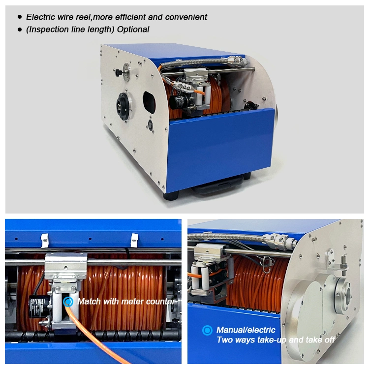 Industrial Pipe Inspection Camera with CCTV Crawler Technology