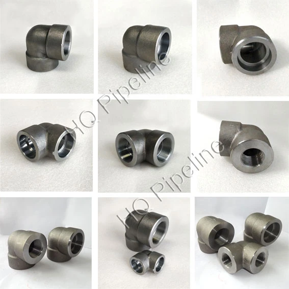 High Pressure Forged Carbon Steel 45 Degree Lateral Tee