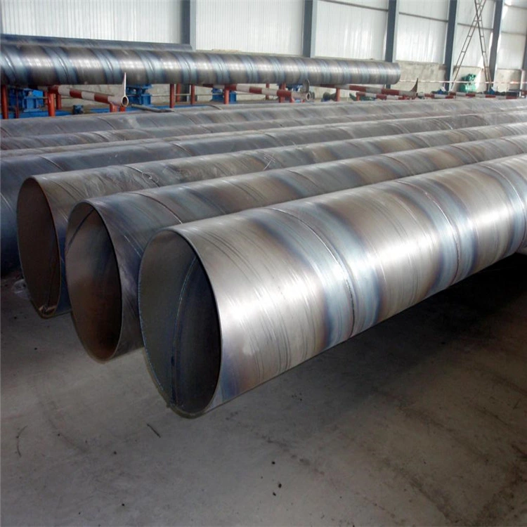 Q235B Q345b S355j2 S235 SSAW 24 Inch Sch40 Anti-Corrosion 3PE Coating Steel Gas Oil Line Pipe Tube Ms Iron Tube Saw Pipe Submerge Arc Welding Steel Pipe