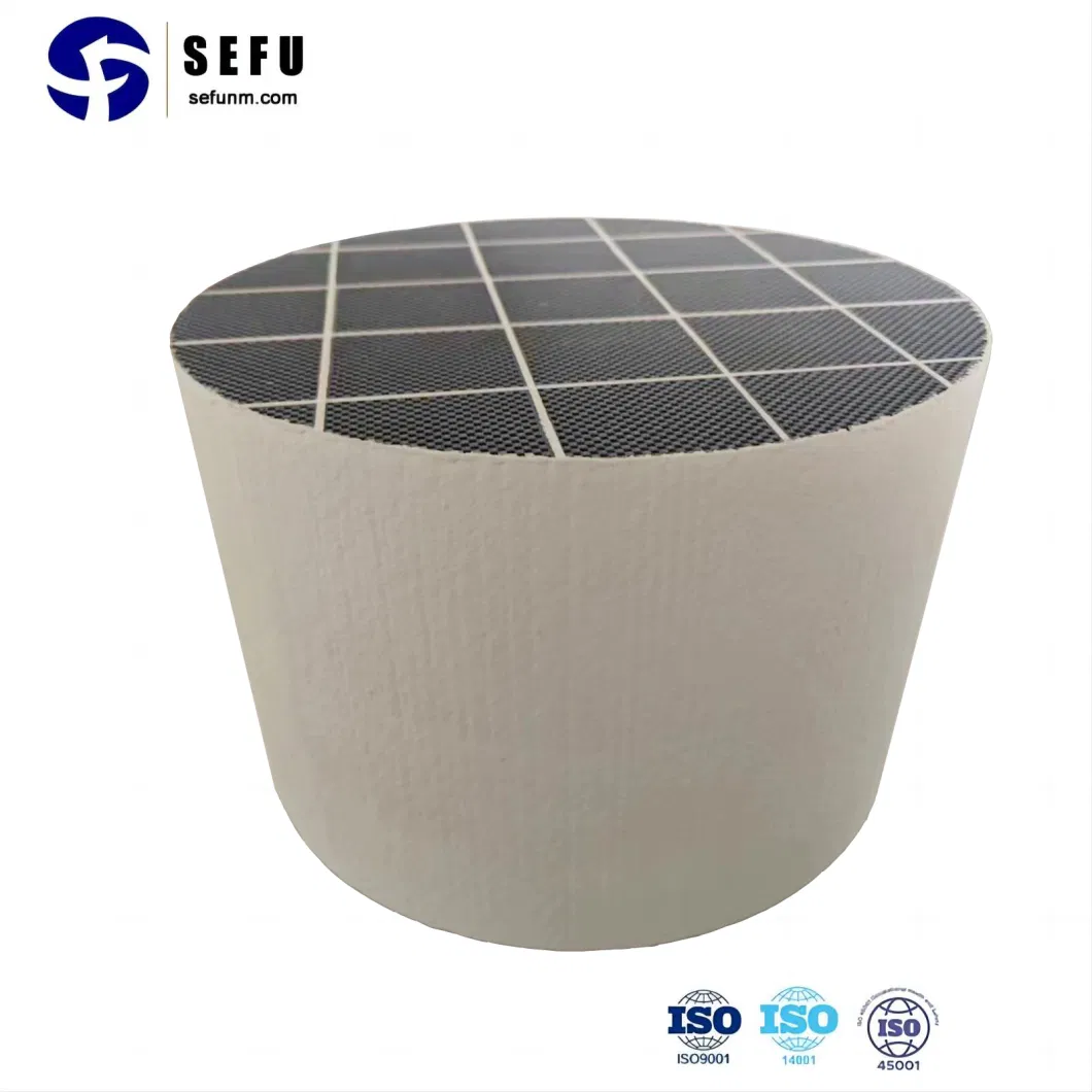 Sic Ceramic Cordierite DPF Filter Silicon Carbide Catalyst Substrate for Diesel Exhaust