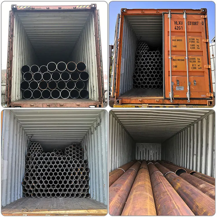 DIN17175 ASTM A179 A192 A210 St35 St52 Hot Rolled Steel Boiler Tube Seamless Steel Pipe