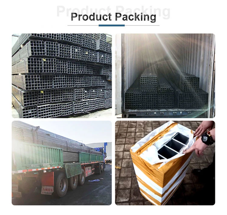 Square/Rectangular Tube En10210 Rhs Shs Ss400 St52 S235jr Hot/Cold Deep ASTM Sch40 A53 304 316L API 5L Gr. B Seamless Spiral Hollow Section Stainless Steel Pipe