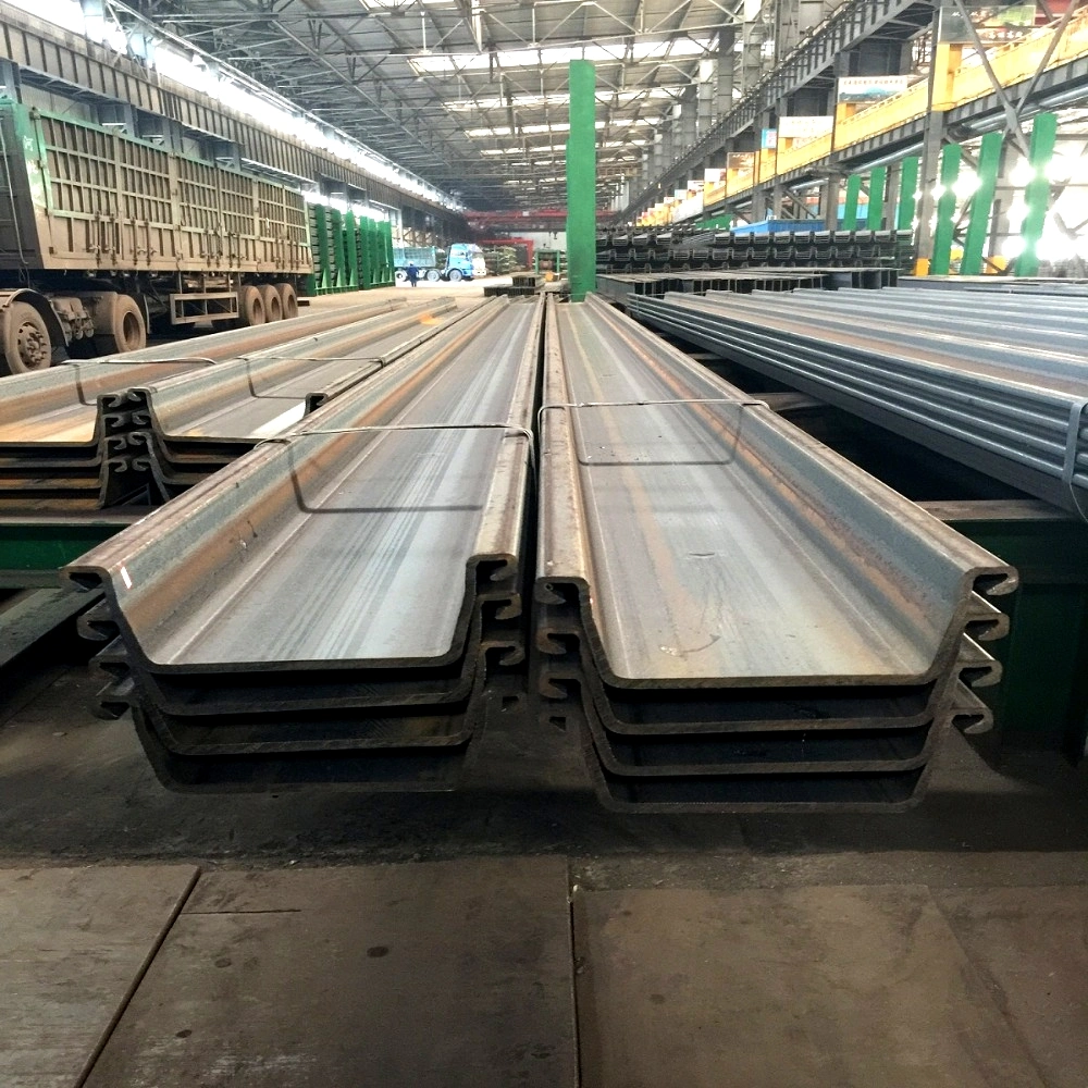 High Quality Factory Supply Steel Sheet Pile/Z Steel Sheet Pile/Sksp-II U-Shaped Steel Sheet Pile/Sksp-II U-Steel Sheet Pile/Steel Pipe Pile