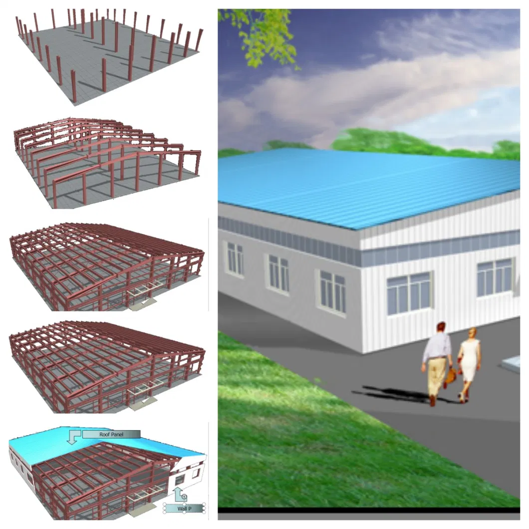 Hot Sale Agricultural Commercial Galvanized Steel Pipe Structure Glass Greenhouse with Side Vent and Roof Vent