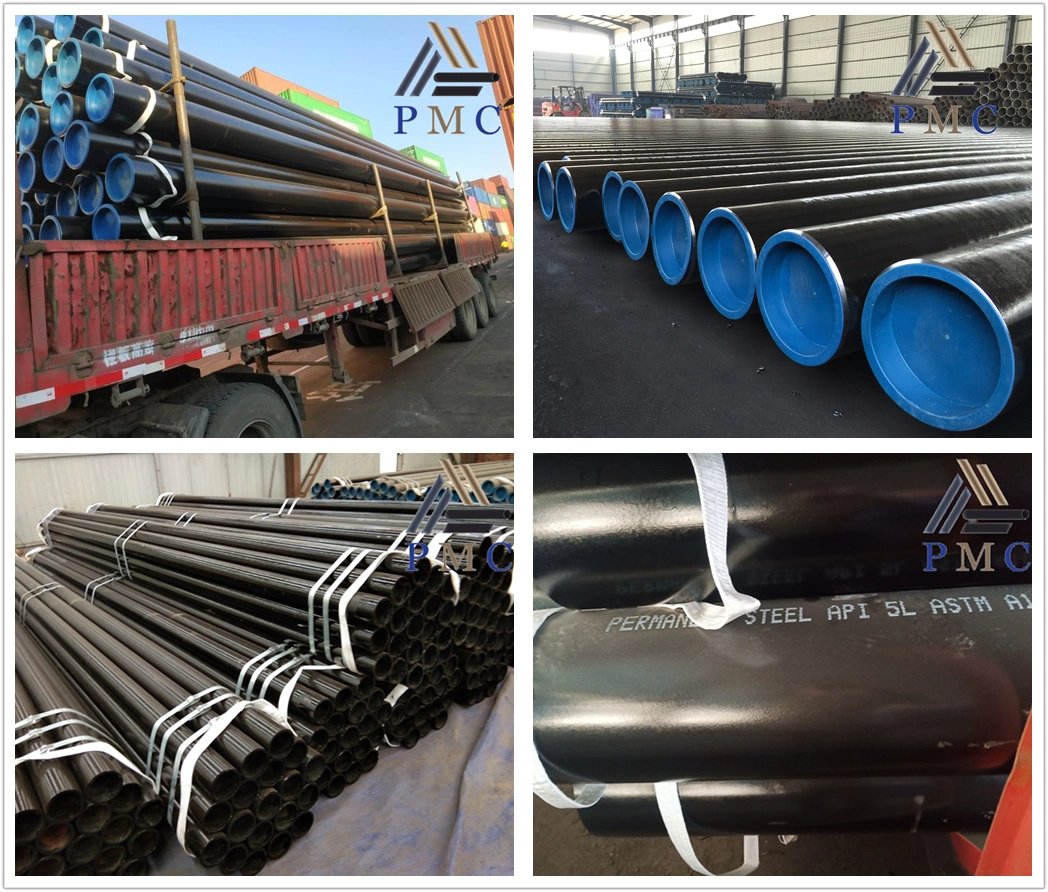 API 5L Psl1 Psl2 X42/52/60/65/70 Oil/Gas Pipe Line Pipe C200 C210 Water Steel Pipe Line 3PE Anti-Corrosion Seamless Welded ERW LSAW Pipe