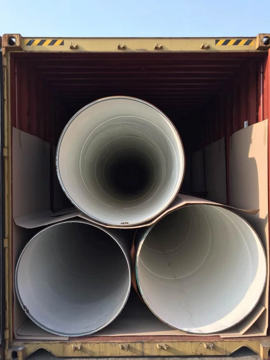 Jcoe Formed LSAW CS Carbon Steel Round Tube and Pipe 3PE Fbe Black Painted Coated Anti Corrosio