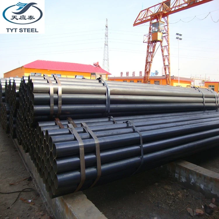 Large Size ASTM A53 ERW Steel Pipe Welded Black Steel Pipe