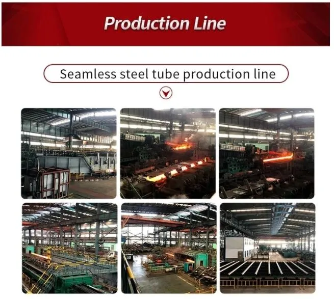 En10210-1 S355j2h En10216-3 E355n P355n Tc1 Tc2 Seamless Steel Tube/Pipe