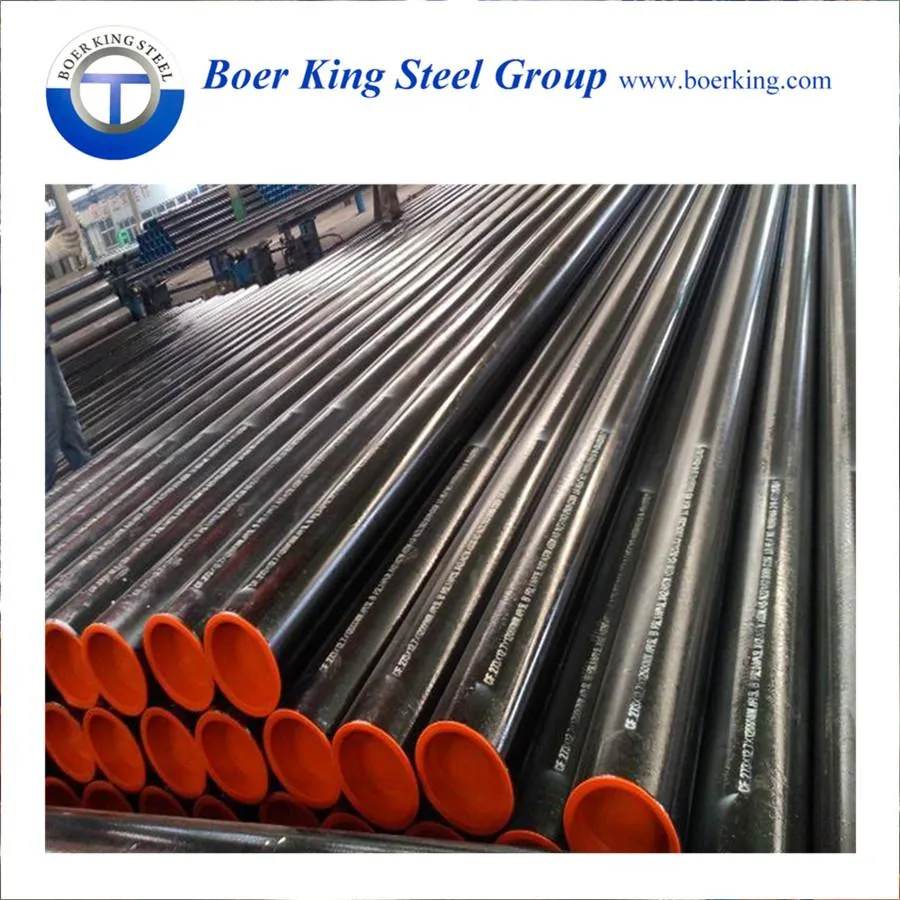 DIN En S355 S235 Black Cold Rolled Thick Wall Seamless Carbon Hollow Steel Pipe