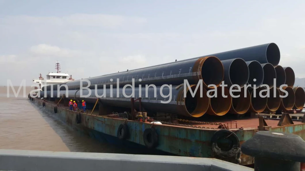 DN200 to DN5000 ASTM En Standard LSAW/ERW/SSAW Carbon Steel Pipe Piles