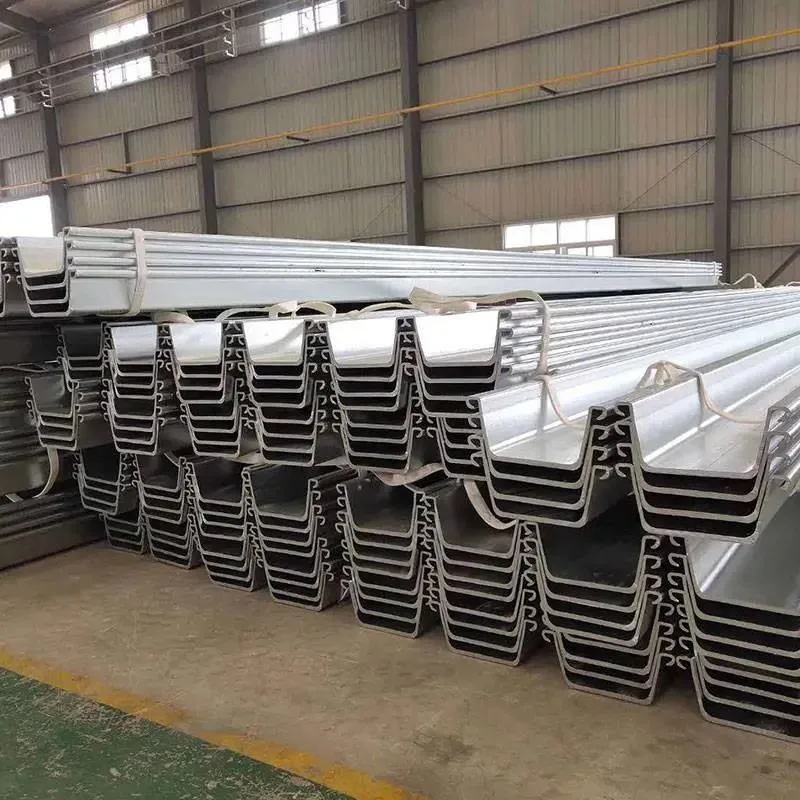 Supply Steel Sheet Pile/Z Steel Sheet Pile/Fsp-II U-Shaped Steel Sheet Pile/Fsp-II U-Steel Sheet Pile/Steel Pipe Pile China Factory