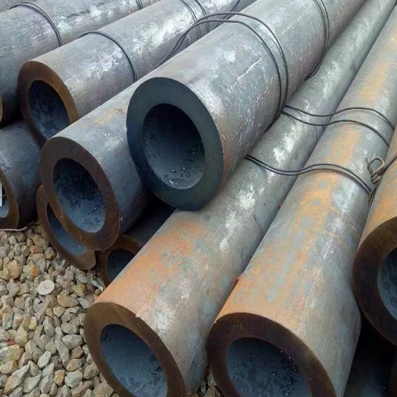 Spot Supply of 45 # Thick Wall Large Diameter Cold Drawn Seamless Steel Pipe for Mechanical Processing