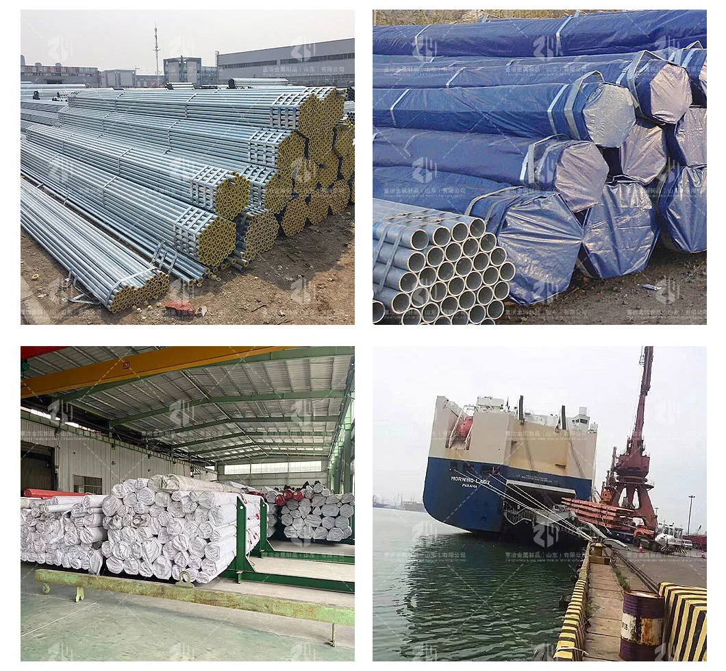 Factory-Sales En10219/En10210 Standard Sizes Rhs-Shs Mild Steel Hollow Section Galvanized Square Pipe