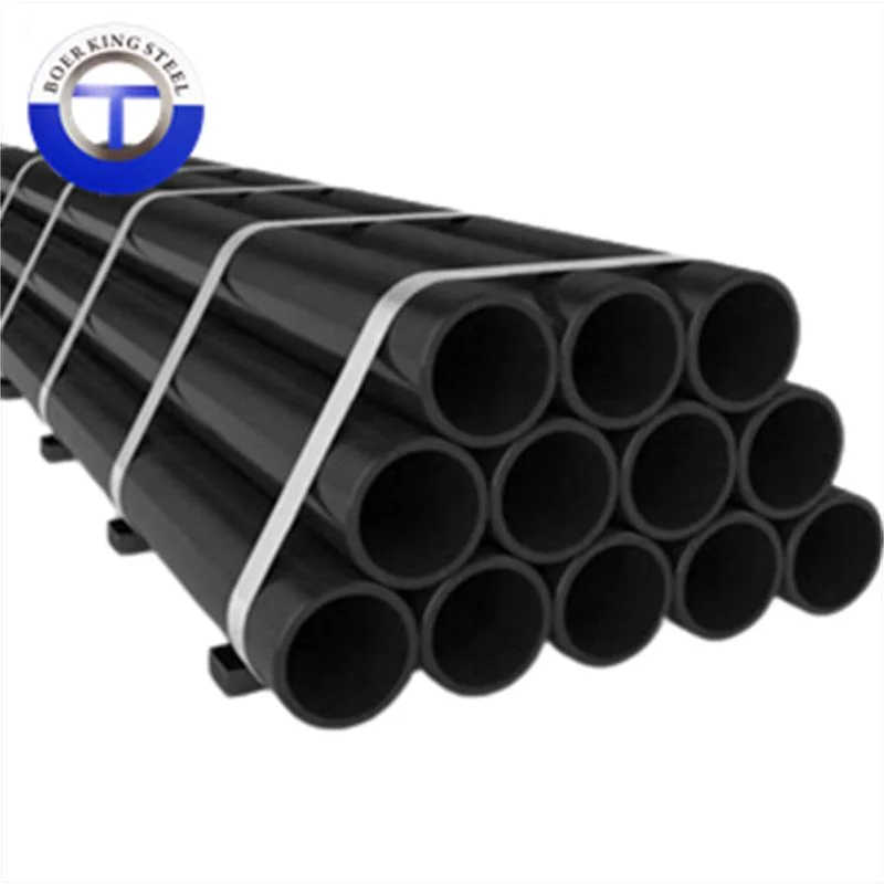 DIN En S355 S235 Black Cold Rolled Thick Wall Seamless Carbon Hollow Steel Pipe