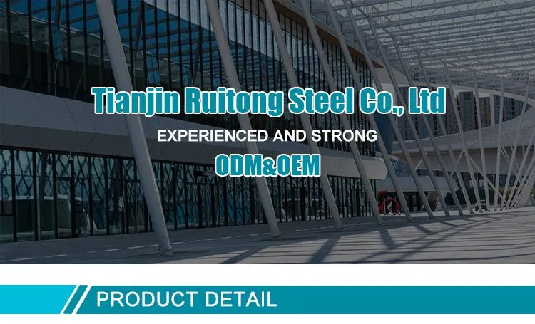 Tianjin Ruitong Iron and Steel High Quality C350 C250 4 Inch As1074 As1163 BS4568 Galvanized Pipe