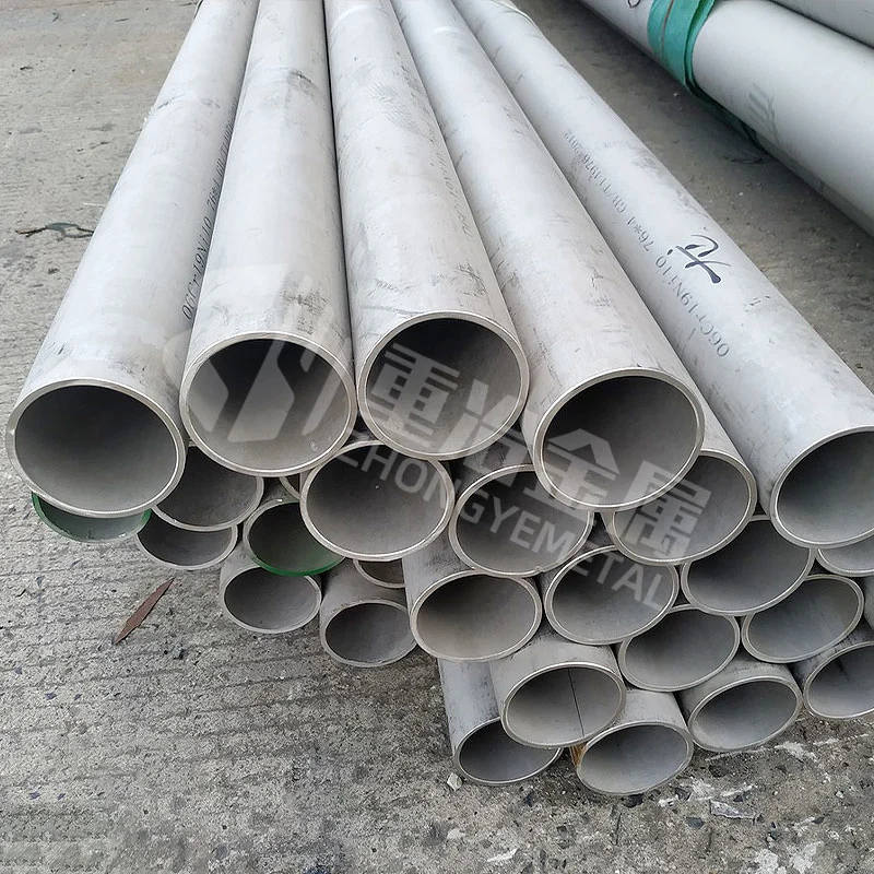 for Machinery-Manufacturing Welded Circular Pipe 304/316 Industrial Large-Diameter Stainless Steel Welded Tube