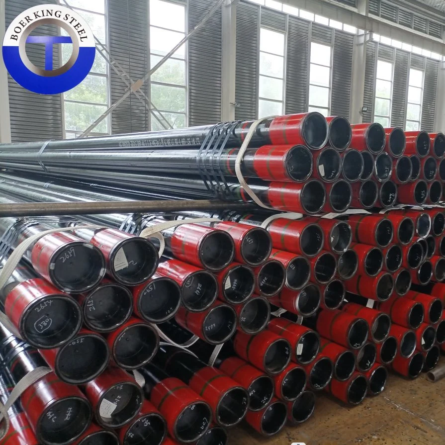 Apl 5L N80 L80 Q125 Casing Oil and Gas Carbon Casing Seamless Steel Pipe for Water Well