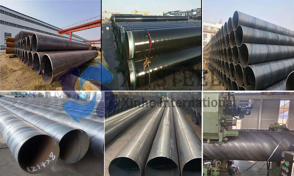 Carbon Steel Seamless/Welded Pipe Apl 5L A106b X42 X46 X50 X60 Straight Seam ERW Pipe Stainless Galvanized Ms Lron Alloy Nikel Mild Smls Steel Tube Pipe