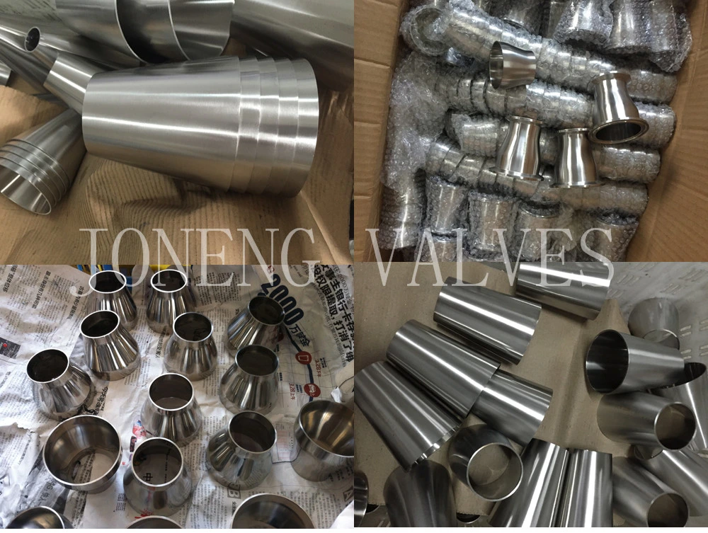 Joneng Stainless Steel Food Grade Pipe Tube Welded Head Customized Size Eccentric Reducer (JN-FT 2010)