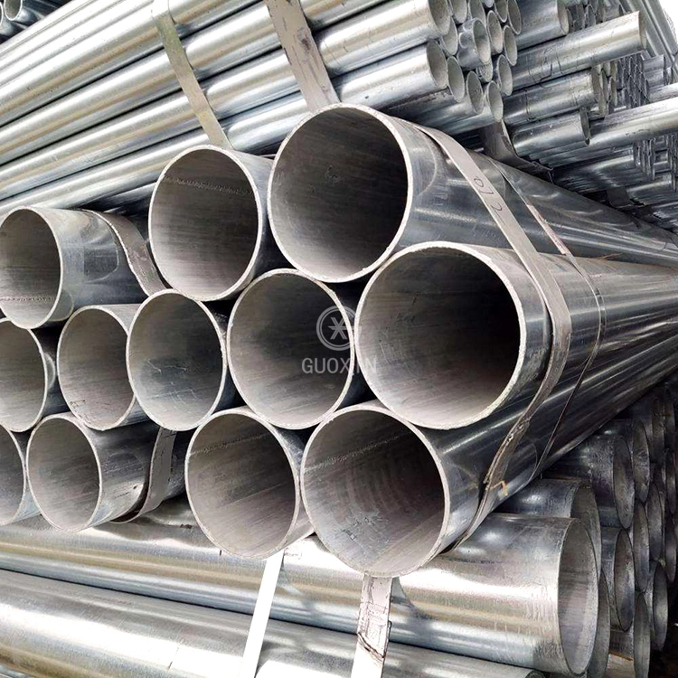 En10219, En10210, GB/T 6728, JIS, G3466, ASTM A500, A36 50mm 100mm Diameter Galvanized Steel Pipe