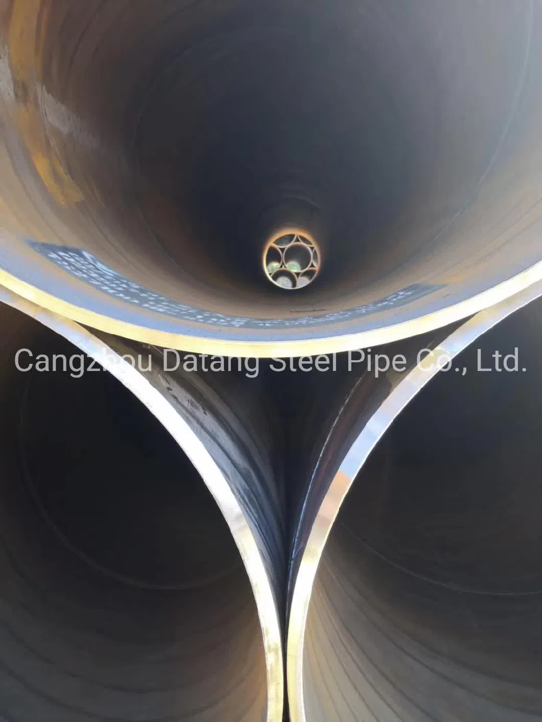 API Grades Steel Gas Line SSAW/LSAW Tubular Pile/Ms Mild Casing Carbon Steel Pipe with Galvanized Coated/Polyethylene for Construction