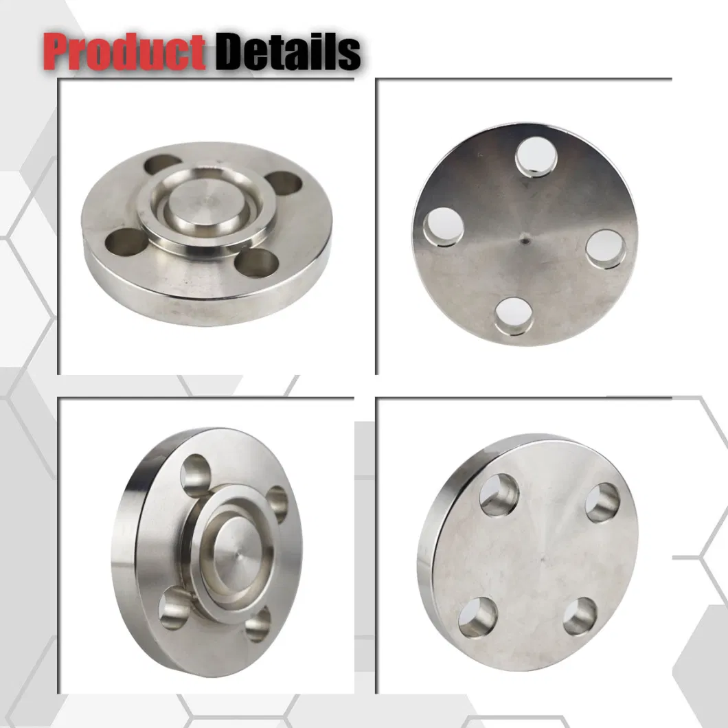 Stainless Steel High Pressure ANSI B16.47 Slip-on Flat Welding Flat Face Flange for Water Treatment