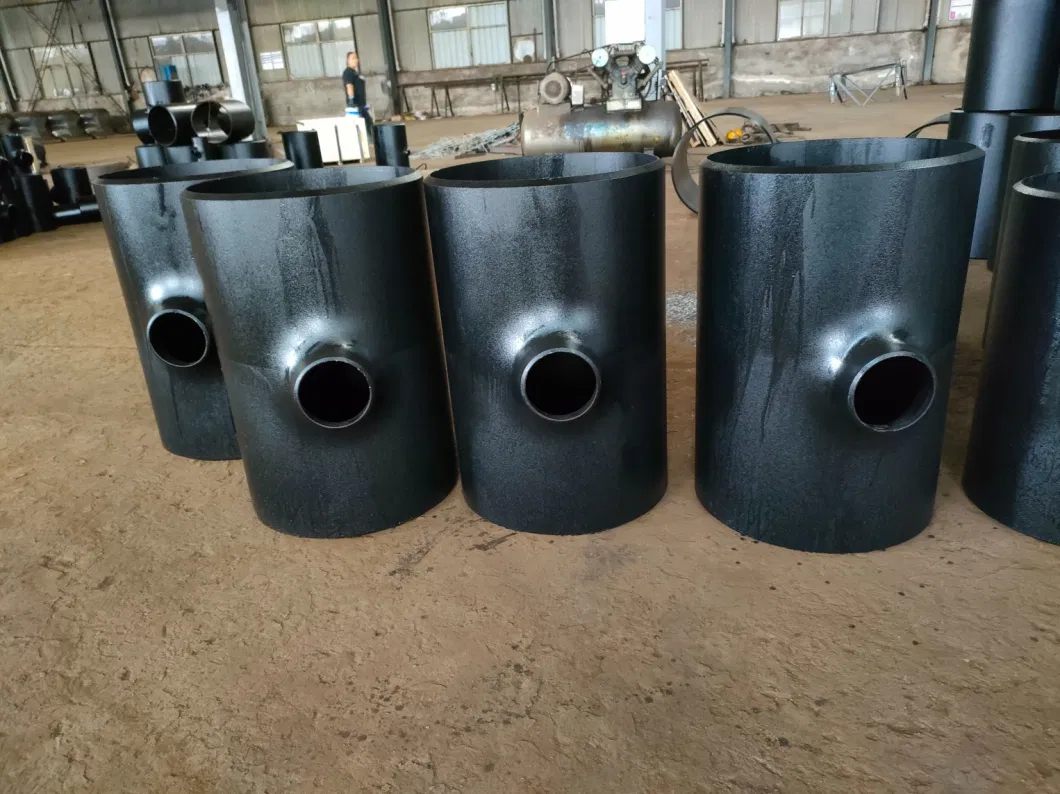 Carbon Steel ASME B16.9 Pipe Fitting Seamless Straight/Reducing Tee