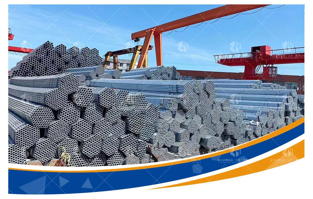 Factory-Sales En10219/En10210 Standard Sizes Rhs-Shs Mild Steel Hollow Section Galvanized Square Pipe