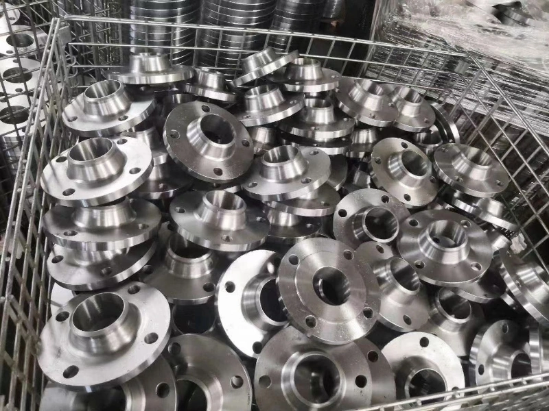 OEM Custom ANSI RF 304L Stainless Steel Forged Weld Neck Flange Used for Customized Flange Plates of Various Specifications for Mechanical Parts