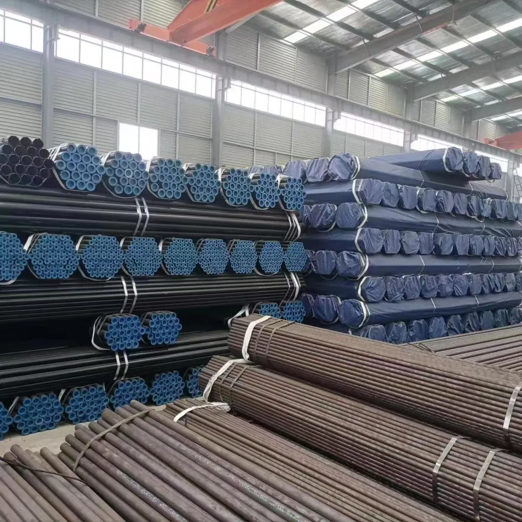 Hot Sale En10210 En10025 S235 S275 S355 S355jr S235jr Seamless Carbon Steel Pipe with Lowest Price