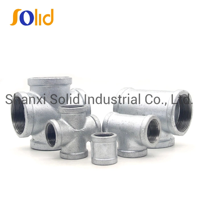 Galvanized Black Malleable Iron Pipe Fitting Malleable Iron 90 Degree Elbow