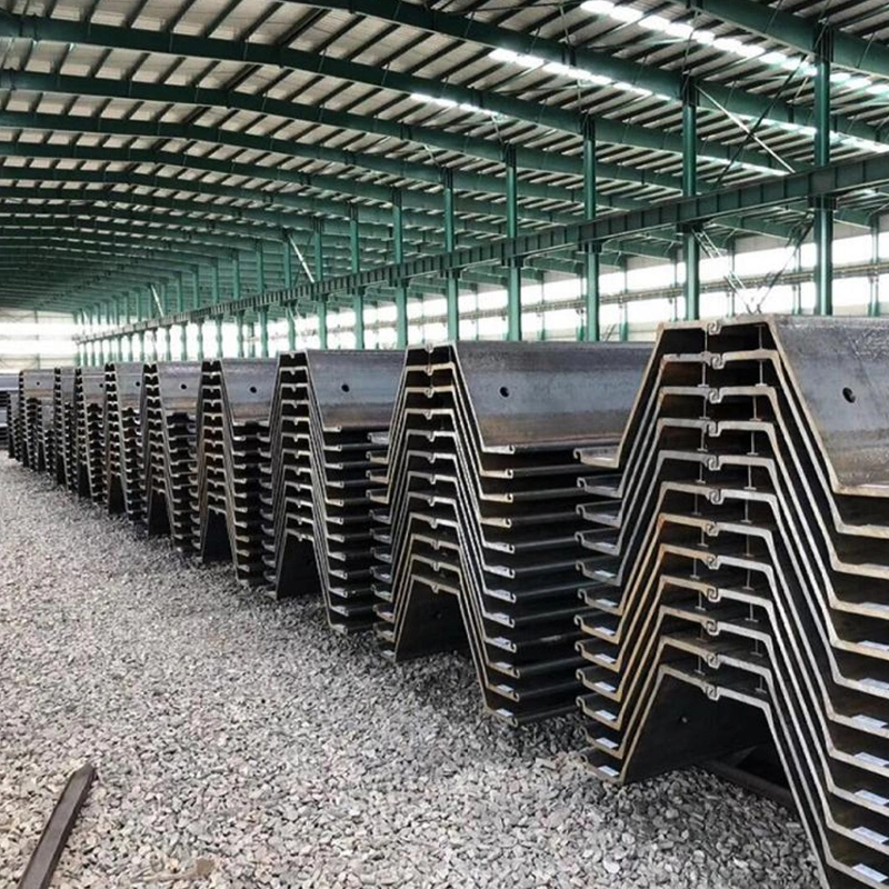 High Quality Factory Supply Steel Sheet Pile/Z Steel Sheet Pile/Sksp-II U-Shaped Steel Sheet Pile/Sksp-II U-Steel Sheet Pile/Steel Pipe Pile