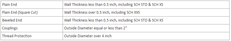 ASTM A53/A106 Gr. B 3PE/2PE/2PP Coating Smls/Weld Carbon Steel Pipe