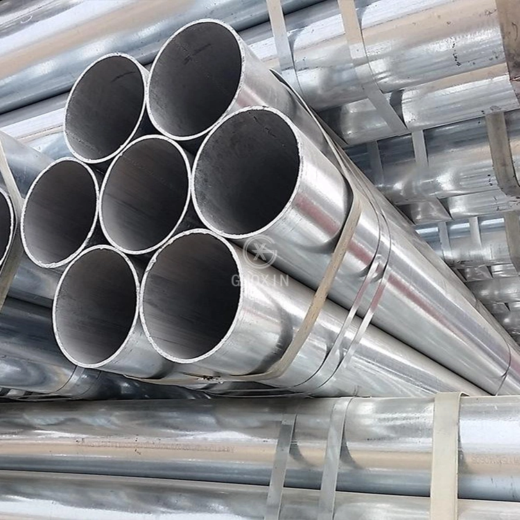 En10219, En10210, GB/T 6728, JIS, G3466, ASTM A500, A36 50mm 100mm Diameter Galvanized Steel Pipe